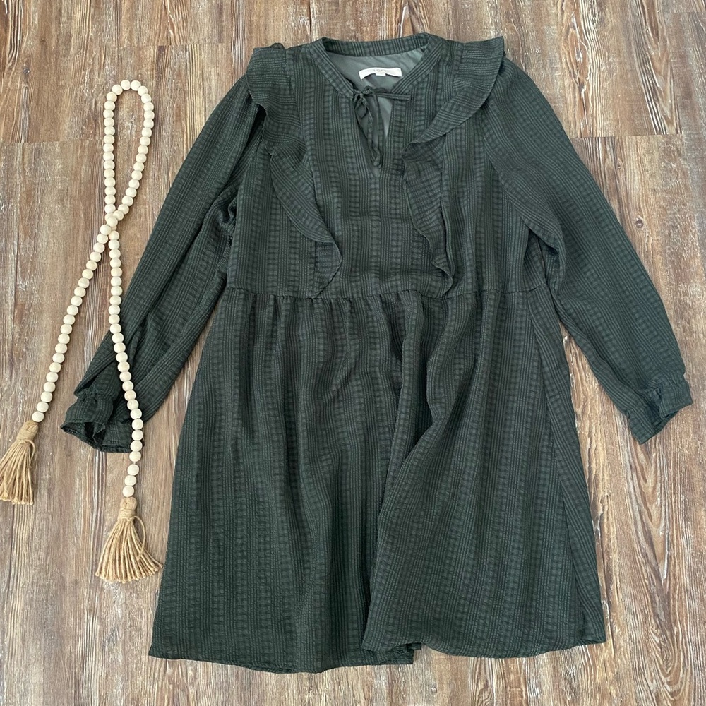 LOFT Ruffle Dress